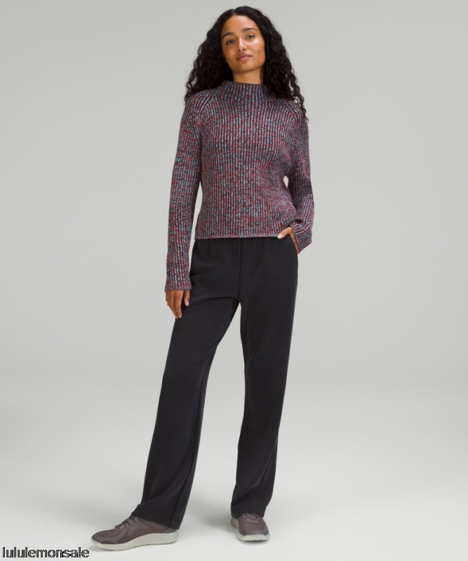 Lululemon Damen DELULU468 | Pullover Aus Baumwoll-Kaschmir-Mix Nelkenrot